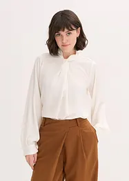 Schlupfbluse aus fließendem Satin, bonprix