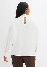Blouse fluide en satin, bonprix