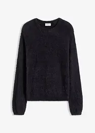 Pull aspect peluche, bonprix