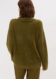 Oversize-Pullover mit Schal, bonprix