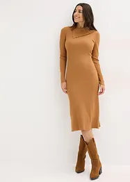 Strickkleid aus fließendem Viskose-Mix, bonprix
