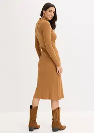 Strickkleid aus fließendem Viskose-Mix, bonprix
