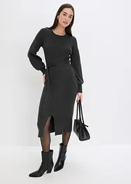 Ripp-Strickkleid aus fließendem Viskose-Mix, bonprix