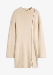 Kurzes Strickkleid mit Wollanteil, bonprix