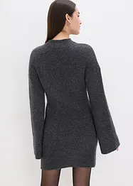Kurzes Strickkleid mit Wollanteil, bonprix