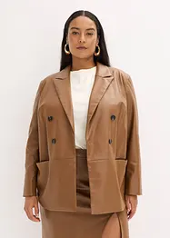 Blazer oversize enduit, bonprix