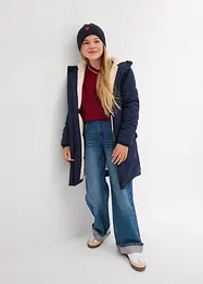 Wasserabweisender Wintermantel mit Teddyfutter, bonprix