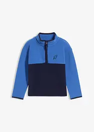 Fleecepullover mit Reißverschluss, bonprix