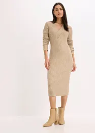 Strickkleid mit Wollanteil, bonprix