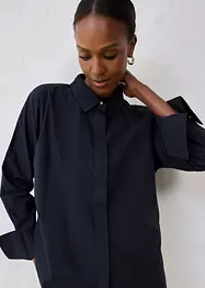 Bluse mit Seidenanteil, bonprix