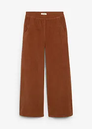 Cordhose mit Bequembund, High Waist, bonprix