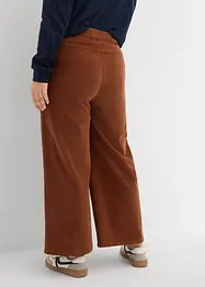 Cordhose mit Bequembund, High Waist, bonprix