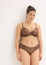 Soutien-gorge à armatures en dentelle bicolore, bonprix