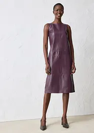 Lederkleid aus Lammnappa, bonprix