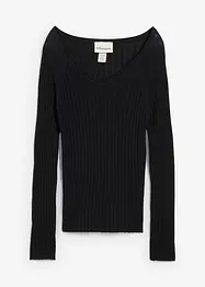 Feinstrickpullover aus Merinowolle, bonprix