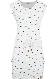 Shirtkleid mit Flügelärmeln und Druck, bonprix
