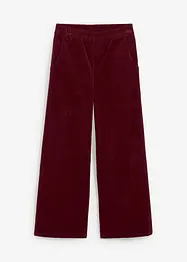Cordhose mit Bequembund, High Waist, bonprix