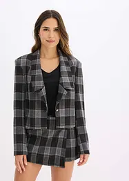 Kurzblazer mit Schmuck-Knopf, bonprix