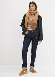Straight Jeans Mid Waist, Stretch, bonprix
