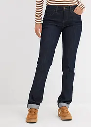 Straight Jeans Mid Waist, Stretch, bonprix