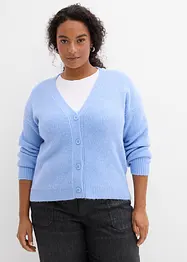 Gilet en maille côtelée, bonprix
