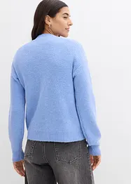 Gilet en maille côtelée, bonprix