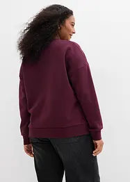 Oversize-Sweatshirt aus Baumwoll-Mix, bonprix