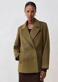 Caban en laine, bonprix
