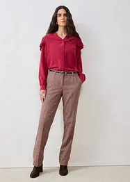 Bluse mit Seidenanteil, bonprix