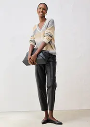 Pull en laine mélangée avec fil lurex, bonprix