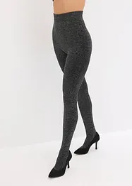 Thermo Fleece Strumpfhose aus Glitzergarn, bonprix