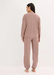 Loungewear Hausanzug aus weicher Baumwolle, oversized, bonprix