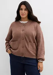 Gilet en maille oversize, bonprix