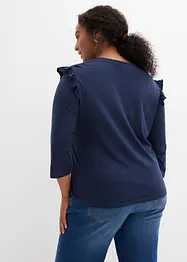 T-shirt en jersey coton et viscose, bonprix