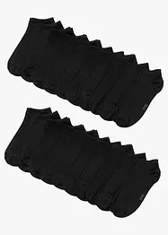 Sneakersocken mit Bio-Baumwolle (20er Pack), bonprix