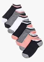 Sneakersocken mit Bio-Baumwolle (7er Pack), bonprix