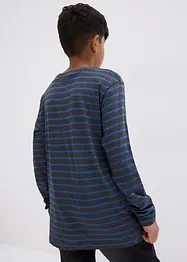Langarmshirt aus reiner Bio-Baumwolle (2er Pack), bonprix