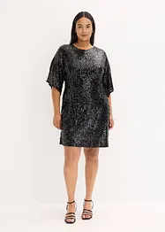 Oversized Paillettenkleid, bonprix
