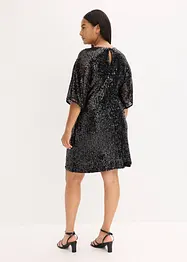 Oversized Paillettenkleid, bonprix