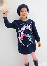 Robe en molleton 100% coton, bonprix