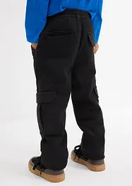 Pantalon cargo thermique doublé jersey, Regular, bonprix