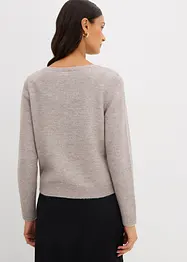 Strickpullover mit U-Boot-Ausschnitt, bonprix
