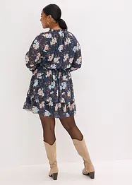 Robe en voile imprimé, bonprix