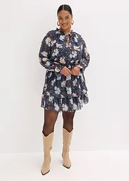 Robe en voile imprimé, bonprix