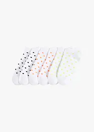 Lot de 6 paires de chaussettes courtes en coton, bonprix