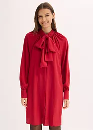 Robe blouse à lavallière, bonprix