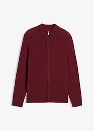 Gilet en fine maille 100% coton, bonprix