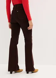 Pantalon évasé en velours côtelé, bonprix