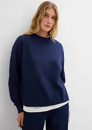 Oversize-Sweatshirt aus reiner Bio-Baumwolle, bonprix