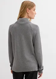 Rollkragenpullover aus reiner Baumwolle, bonprix